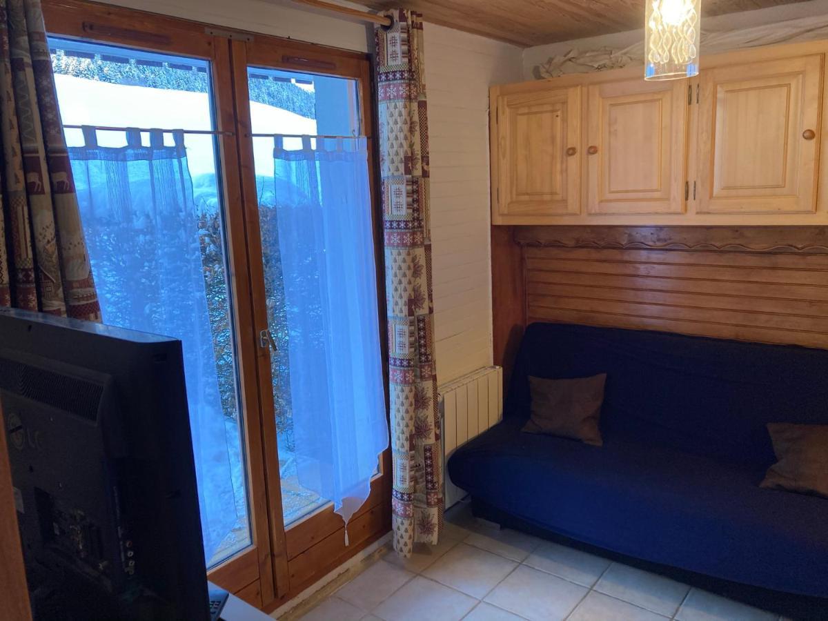Appartement 2 Pieces Pieds Des Pistes Terrasse Face A La Montagne Bernex Eksteriør bilde
