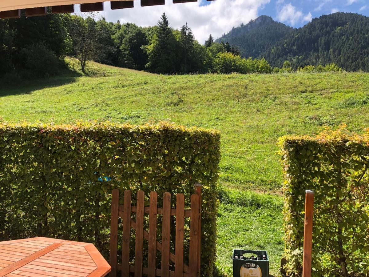 Appartement 2 Pieces Pieds Des Pistes Terrasse Face A La Montagne Bernex Eksteriør bilde